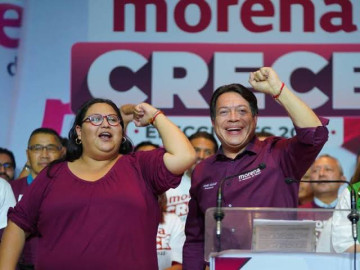 Gobernadores de la 4T apoyan siga Delgado y Citlalli al frente de Morena