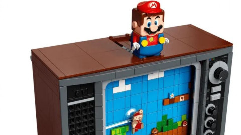 Lego y Nintendo lanzan set de consola NES con televisor retro