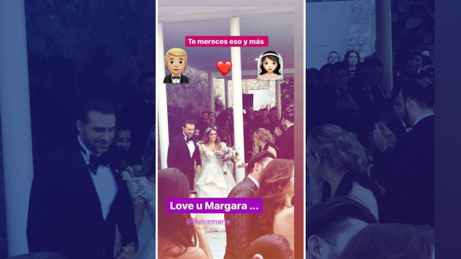 Dulce María ya se casó y aquí las primeras imágenes