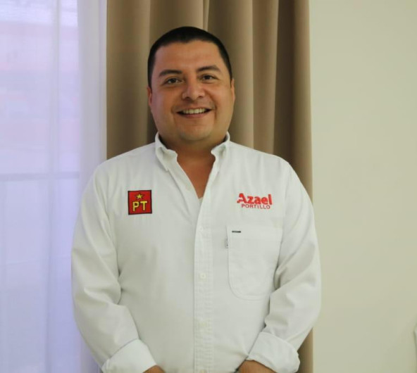 Expresa Azael Portillo total  confianza en la Autoridad Electoral