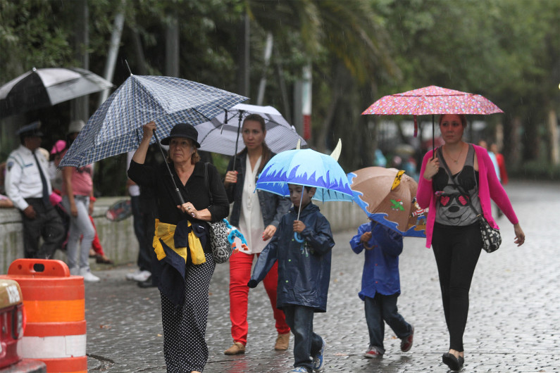 Se esperan lluvias de fuertes a intensas en el oriente, sur y sureste de México