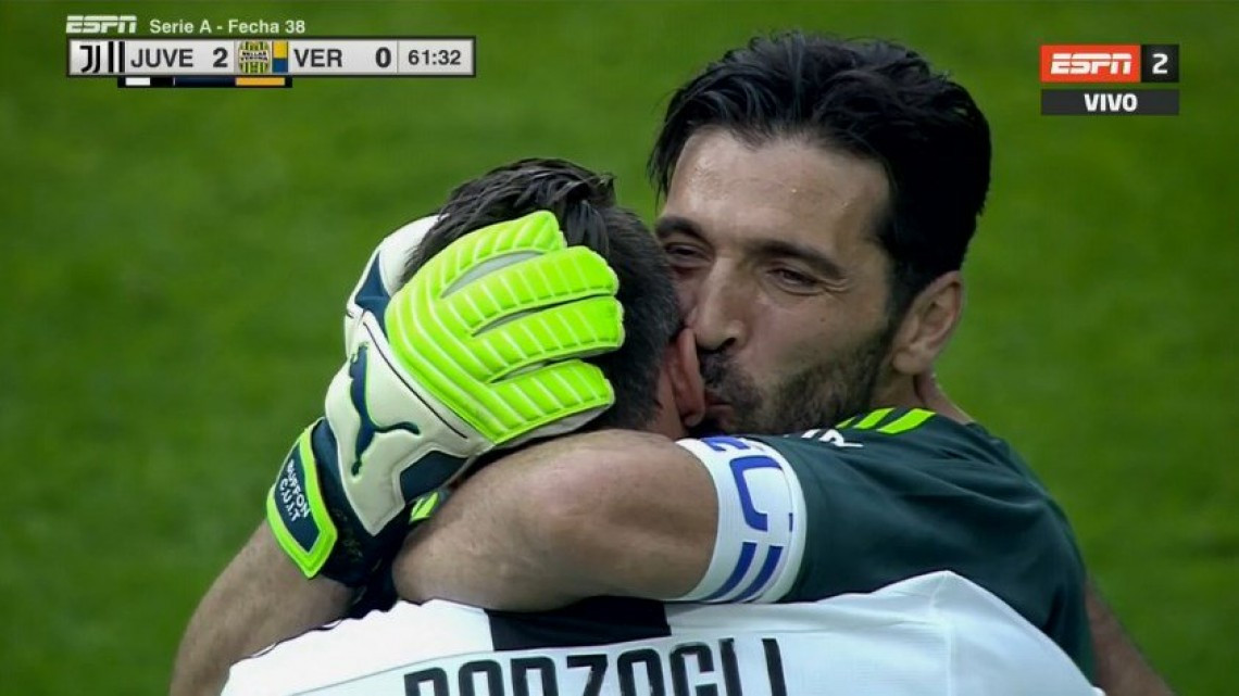 El adiós de Buffon a la Juventus 