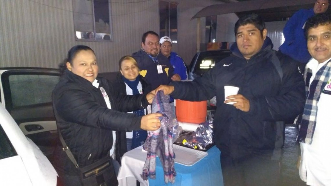 Atiende DIF Tamaulipas a familias por bajas temperaturas