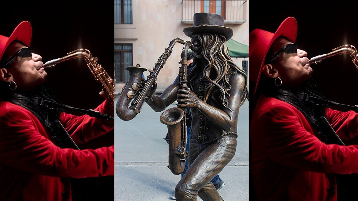 Honran a “Sax”, de La Maldita Vecindad, con estatua en su ciudad natal