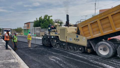 Marca Reynosa precedente en movilidad con pavimentaciones 