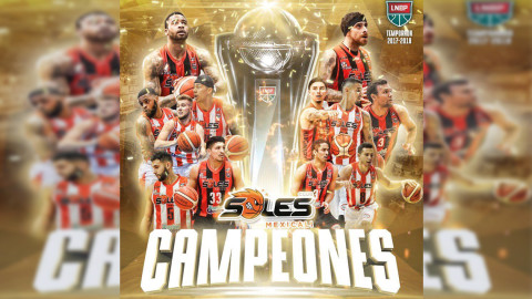 Soles de Mexicali se coronan campeones de la LNBP