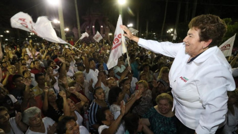 "Vamos a ganar": Magda Peraza