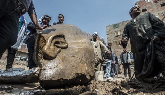 Arqueólogos descubren estatuas de faraones de Egipto 