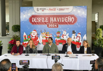 Invitan a familias a disfrutar de Desfile Navideño 