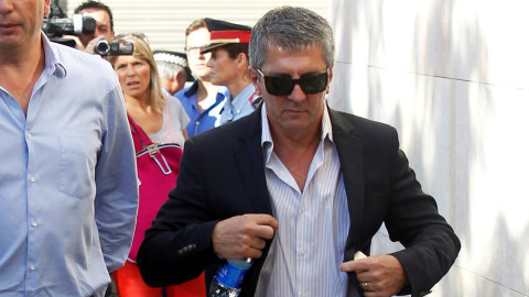 El padre de Messi atropella a un motorista