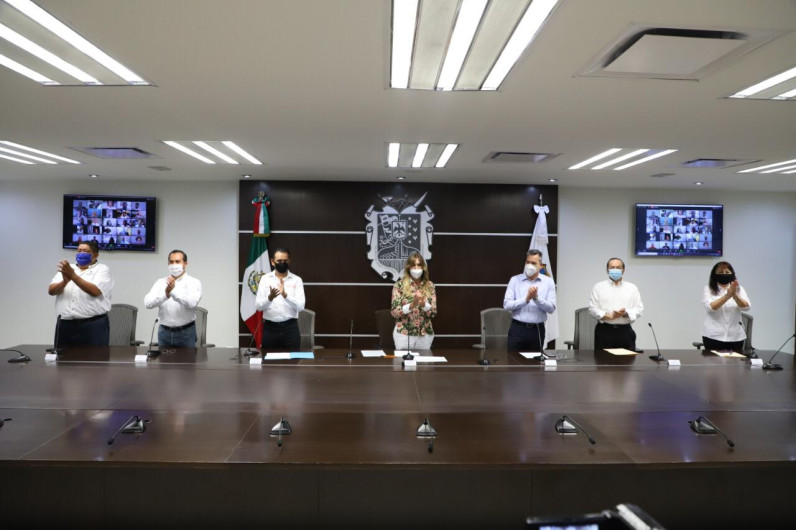 Presidió Maki Ortiz ceremonia de inicio del Ciclo Escolar 2020-2021