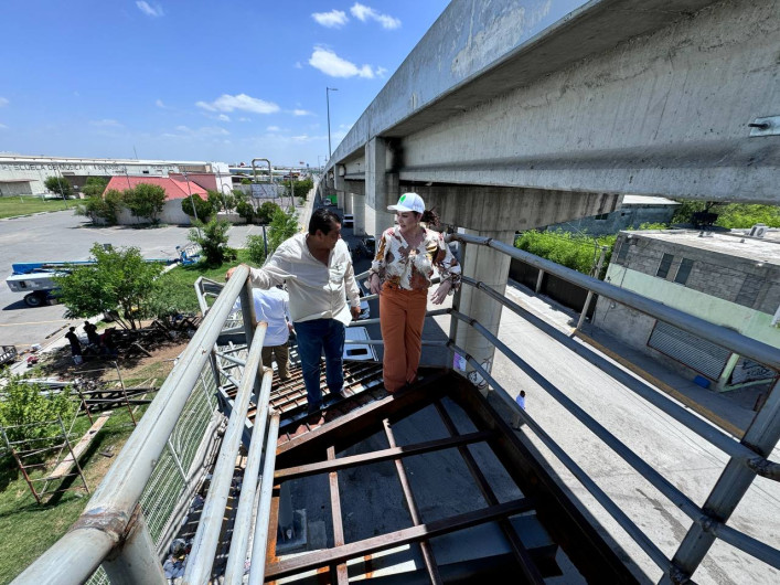 Supervisa Alcaldesa Carmen Lilia Canturosas avance de obras 