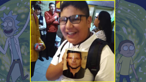 Pide una taza de 'Rick y Morty' en el intercambio y le dan una de Ricky Martin