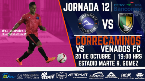 Correcaminos recibe a Mérida esta noche