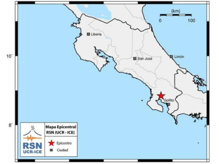 Sismo de 6.2 sacude Costa Rica