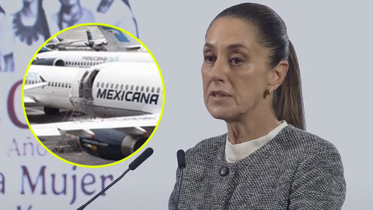 Cancelación de rutas de Mexicana, por revisión de plan estratégico: Sheinbaum