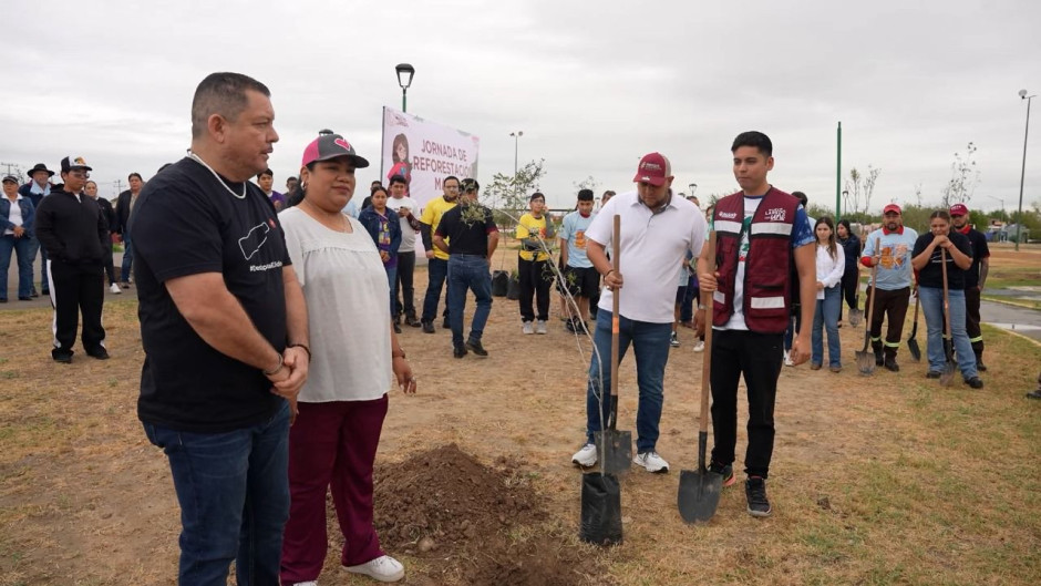 Gobierno de Nuevo Laredo comprometido con el medio ambiente realiza campañas de reforestación