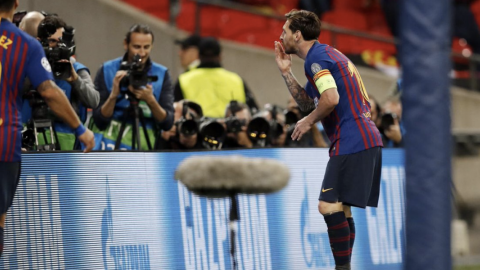 Tiki-Taka del Barcelona en Wembley al Tottenham