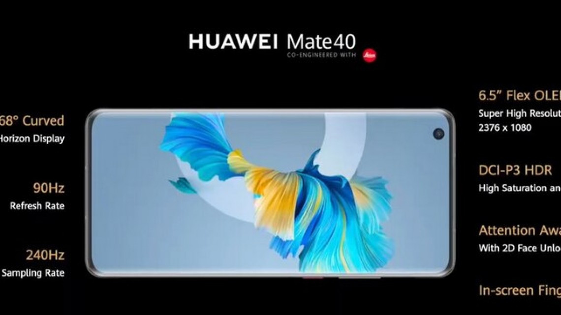 Presenta Huawei su nuevo smartphone Mate 40 y Mate 40 Pro 