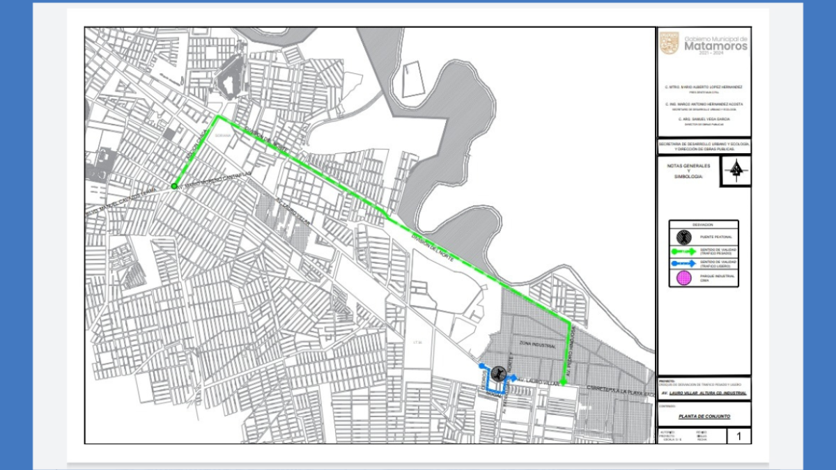 Cerrarán tramo de la Lauro Villar por trabajos en puente peatonal; piden tomar vías alternas