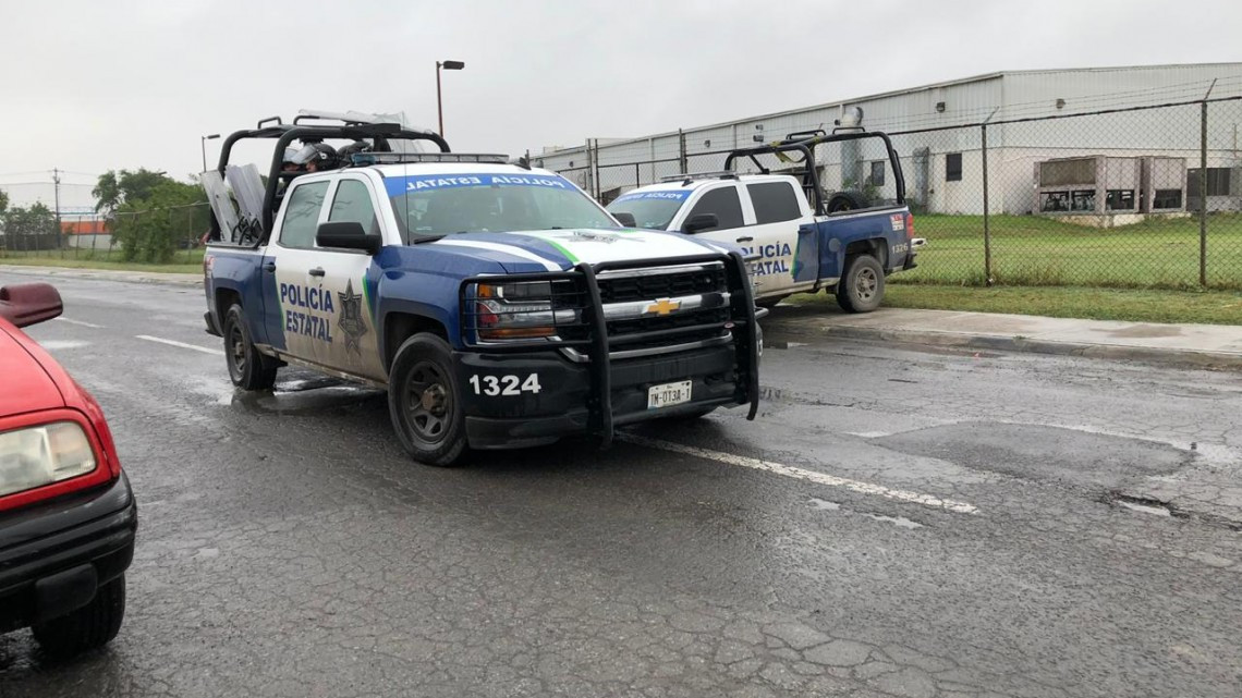 Policía antidisturbios prepara desalojo de obreros en Mecalux