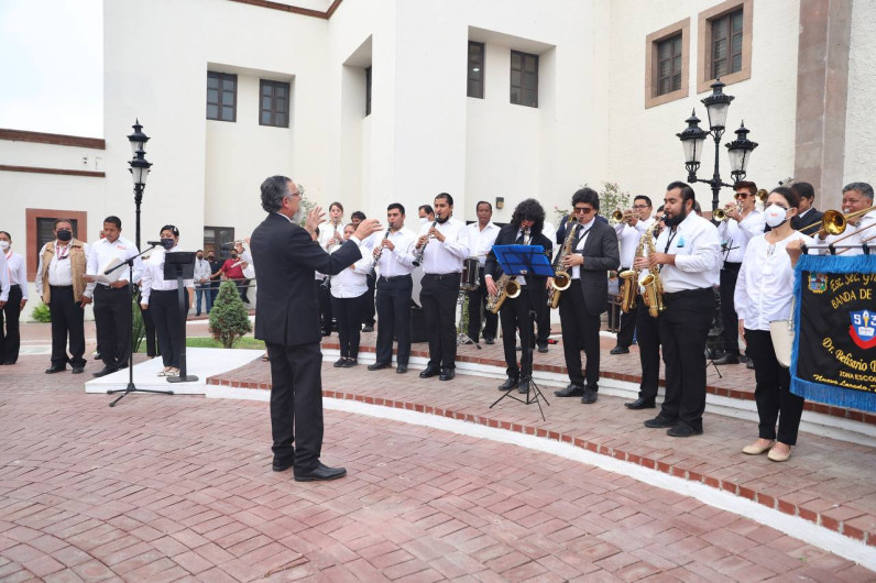 Ofrecerá concierto La Banda Municipal de Música en la Plaza 1 de Mayo 