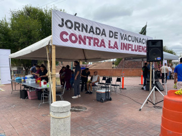 Vacuna municipio a miles contra influenza