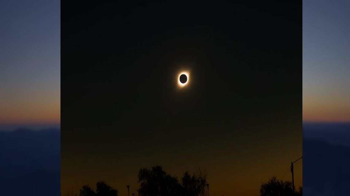  Así se vivió el eclipse de este martes
