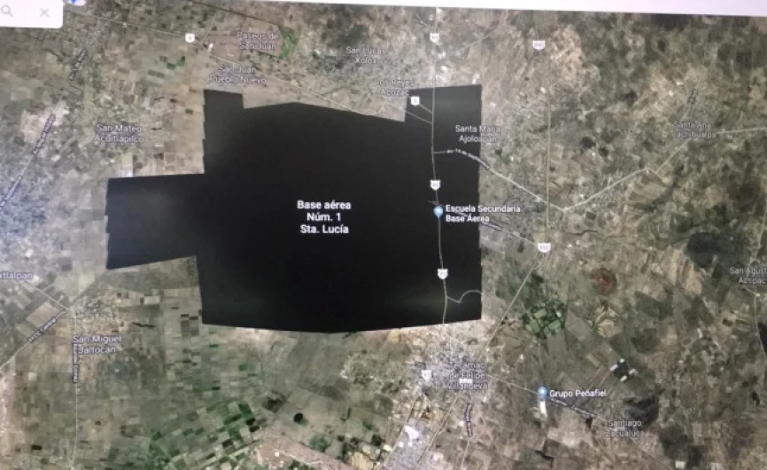 Google aclara porque Santa Lucía no se ve en sus mapas