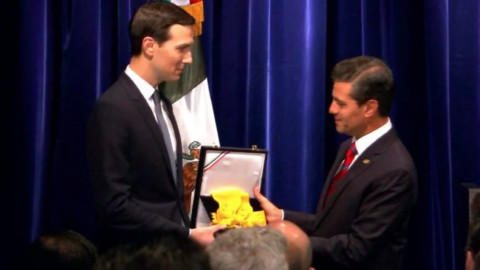 EPN entrega Orden del Águila Azteca a Jared Kushner