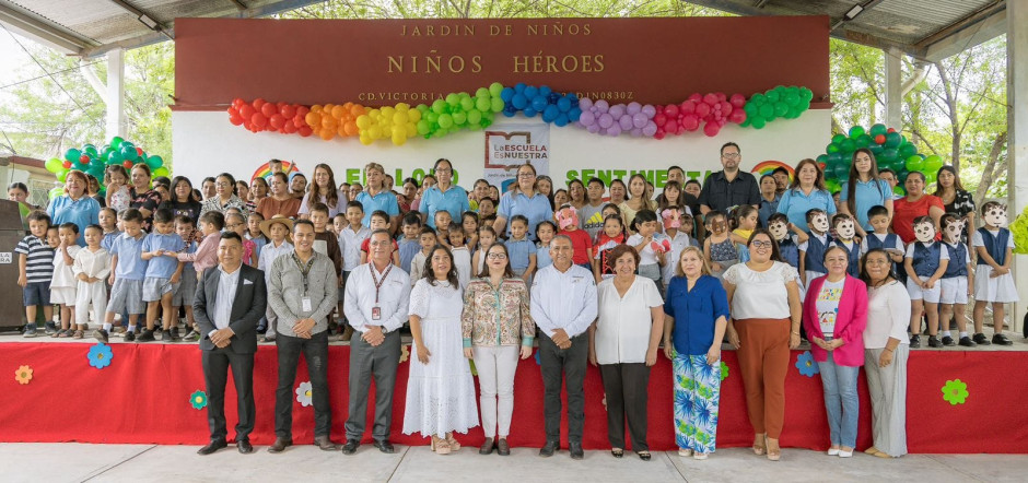 Logra “La Escuela es Nuestra” importante inversión en obra educativa en Tamaulipas