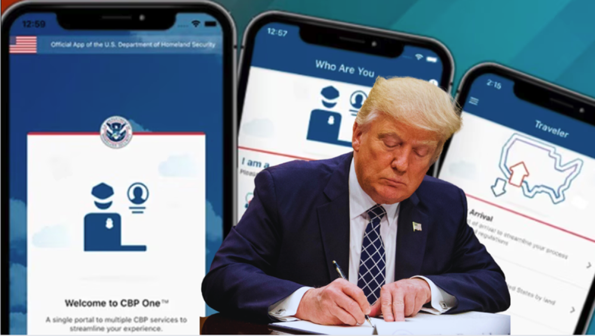 Administración de Trump recibe la primera demanda por haber eliminado el CBP One