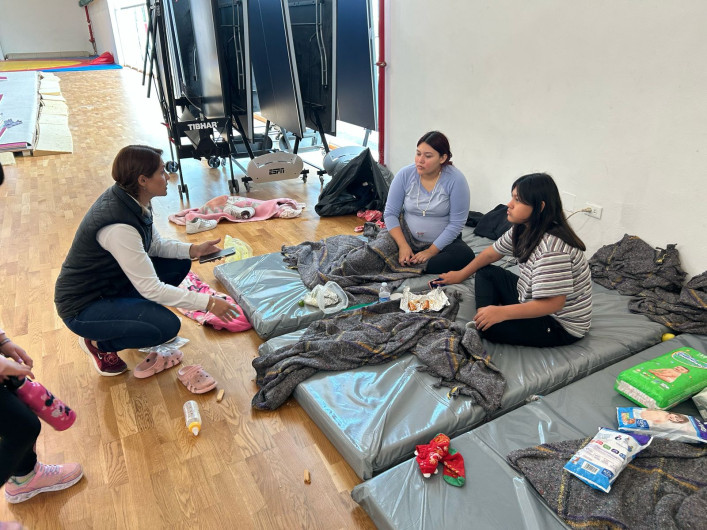 Reporta Alcalde Carlos Peña Ortiz: atendidas necesidades de albergados