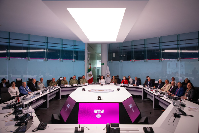 Instalan sesión permanente de Mesa de Seguridad