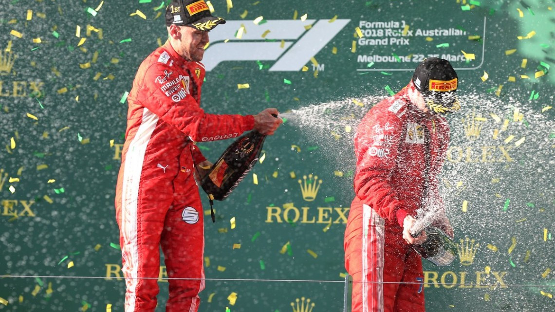 Sebastian Vettel se lleva el Gran Premio de Australia
