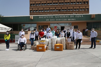 Entrega Alcaldesa 6,300 insumos médicos a Clínica 15 del IMSS 