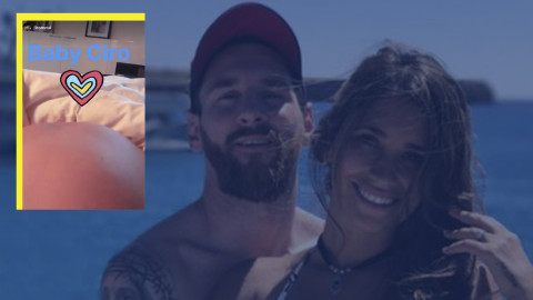 Messi revela el nombre de su tercer hijo