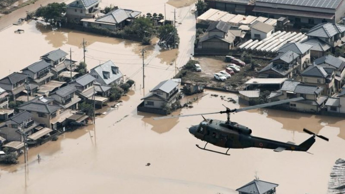 Al menos 100 muertos por lluvias en Japón
