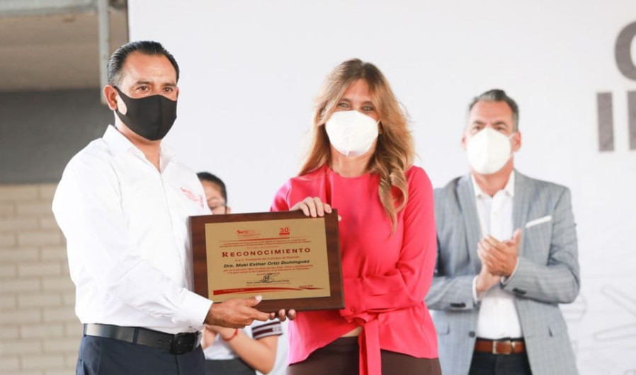 Reconoce SNTE impulso de Maki Ortiz a la educación en Reynosa 
