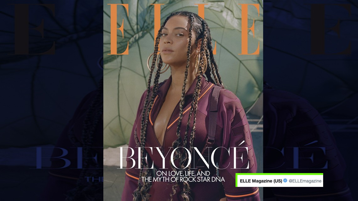 Beyoncé está en la primera portada de la revista ELLE de 2020