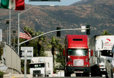 Reducen horario en garitas comerciales del Paso, Texas