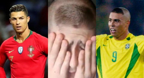  Niño pide el corte de CR7 a su papá... ¡pero termina como Ronaldo!