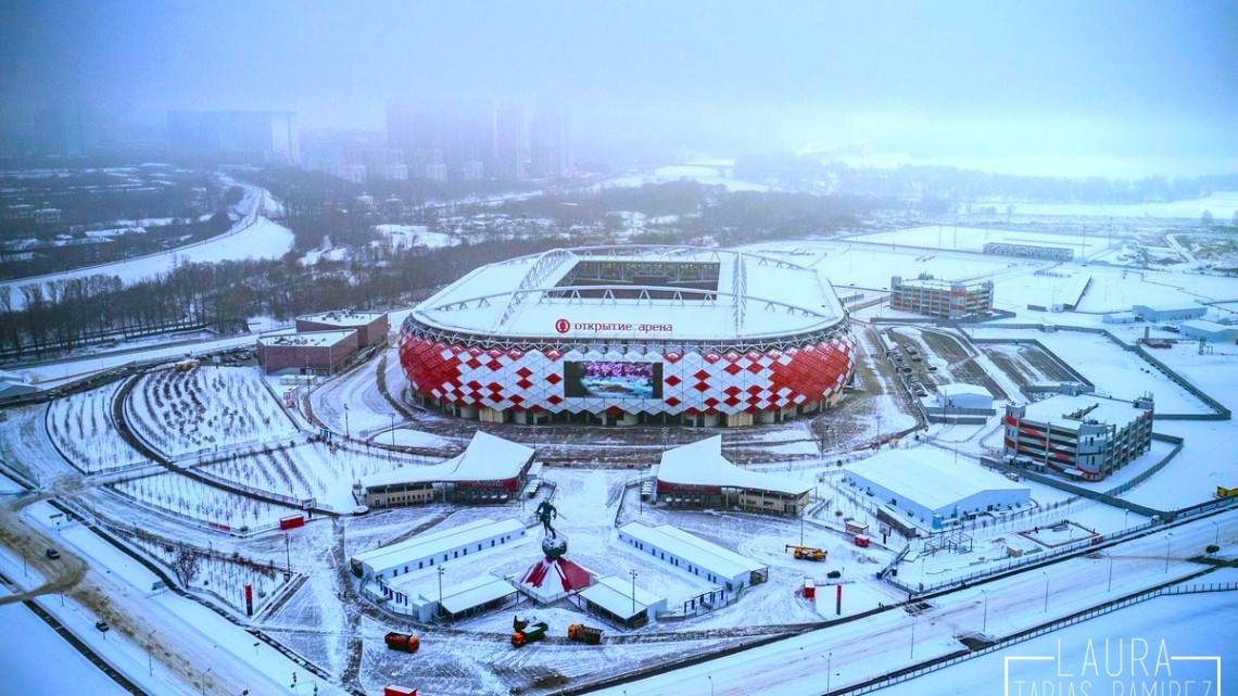 Moscú bajo la nieve es como un cuento de hadas 