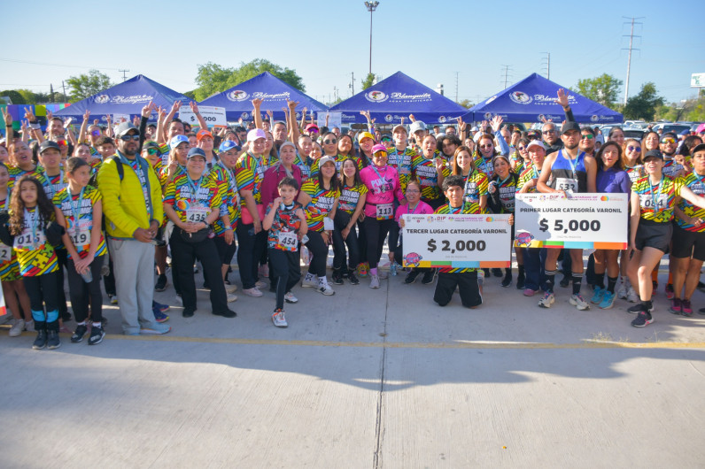 Realizan DIF-Reynosa y Voluntariado 'Corriendo Conectamos 2025', promoviendo el deporte y fortaleciendo a la familia