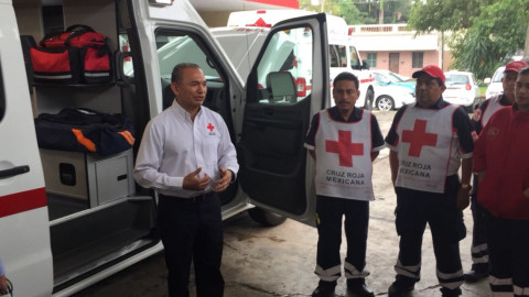 Cruz Roja de Tampico estrena ambulancia