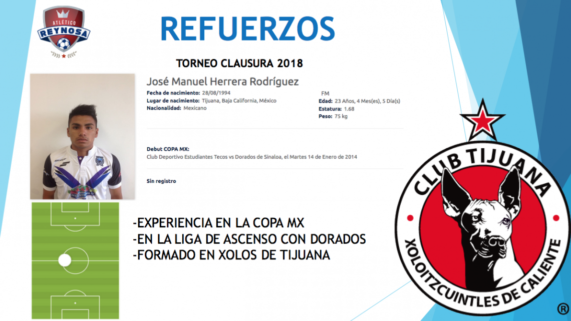 Atlético Reynosa presenta seis refuerzos para el CL 2018