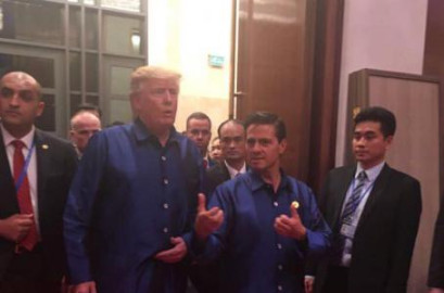 EPN se reúne con Trump en Vietnam