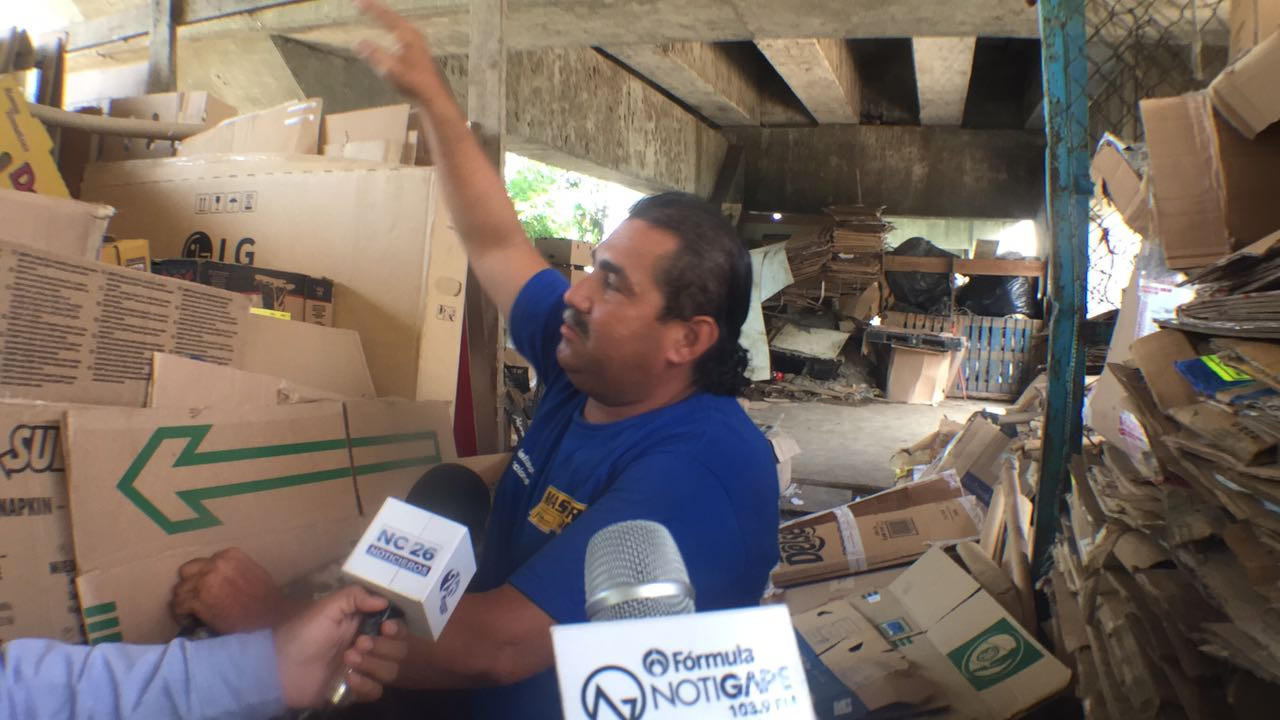 ⁠⁠⁠Aumenta oficio de recolección de cartón en Tampico