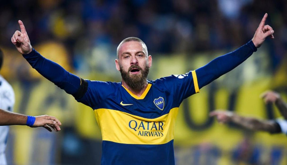 Daniele De Rossi deja al Boca Juniors y anuncia su retiro de las canchas