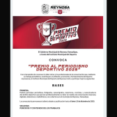 Invita Carlos Peña Ortiz a participar en el Premio Municipal del Deporte